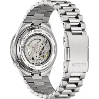 Citizen Tsuyosa Shore Heren Horloge Zilverkleurig NJ0230-59L