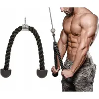Tojato - Dubbele Kabelgreep - Tricep/Bicep - 66 cm Nylon