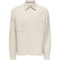 Only & Sons Overhemd beige