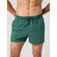 Björn Borg Solid Swim Shorts Groen | Maat: S