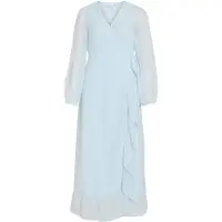 Vila Lange Mouwen Maxi Jurk 36 EU dames