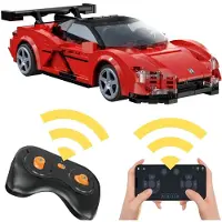 Cada Yangwang U9 1:20 App+rc 1:20 Construction Game 299 Pieces Rood Kinderen