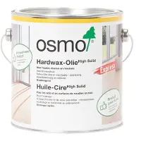 Osmo Hardwax-Olie Express 3362, Kleurloos mat 3362, Kleurloos mat 2,5 liter