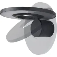 Arcchio LED-wandlamp buiten Tovio, alu / grijs / zink, Aluminium, Modern, LED wandlamp buiten
