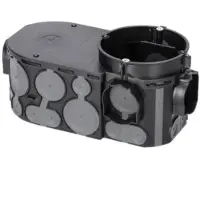 F-tronic 7320009 Hollewand-apparaatdoos Halogeenvrij, Winddicht 10 stuk(s)