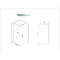 Wiesbaden Slim glasplaat 1200 x 2000 x 8 mm nano vintage brons glas