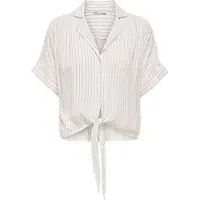 ONLY Blouse 'ONLPAULA' bruin / offwhite