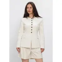 Copenhagen Muse Dames Blazers Cmtailor-blazer - Ecru - Maat L