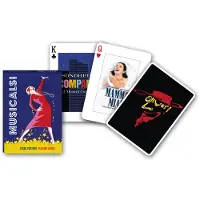 Piatnik speelkaarten musicals - kaartspel voor muziekliefhebbers.