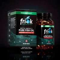 Frisk Omega 3 pure visolie – DHA & EPA