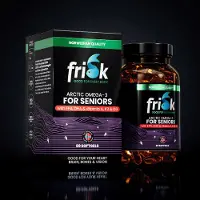 Frisk Omega 3 senioren – visolie met K2, A & D3
