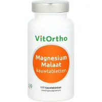 Vitortho Magnesium Malaat Kauwtabletten