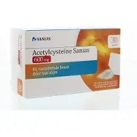 Sanias Acetylcysteine 600 mg sachets
