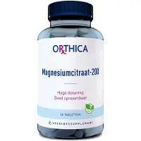 Orthica Magnesiumcitraat 200 (120 tabletten)