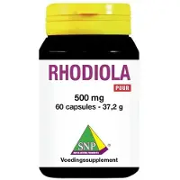 Snp Rhodiola 500 mg puur 60 capsules