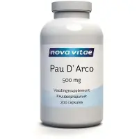 Nova vitae Pau d'arco 500mg extract 5:1