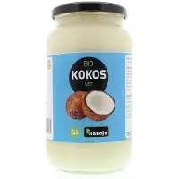 Hanoju Kokosolie geurloos glasfles 1 liter