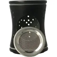 Volatile Wierook en olie verdamper zwart zeepsteen