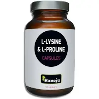Hanoju L-Lysine & L-Prolin 480mg (90 vega capsules)