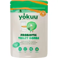 Yokuu Probiotic Toilet Bombs Eucalyptus & Mint 10 St Reinigingsmiddel