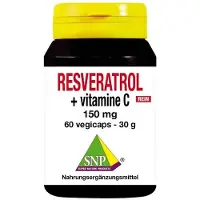 Snp Resveratrol + vitamine C 150mg puur