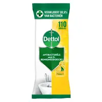 Dettol Power and Fresh Citrus Schoonmaakdoekjes 110 Stuks