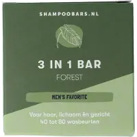 SOLYD 3-in-1 Bar Forest Hair, Body and Face - 60g