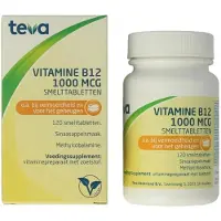 Teva Vitamine B12 1000mcg