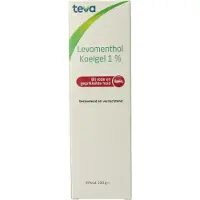 Teva Levomenthol koelgel 1% 100 gram