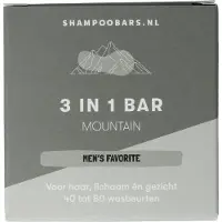 ShampooBars.nl 3-in-1 Bar mountain 60 gram
