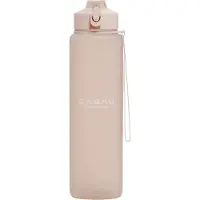 Cabau Lifestyle Bloom Water Bottle Beige