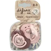 Difrax Fopspeen Dynamic Botanic 0-3m 2 St Speen