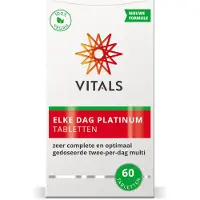 Vitals Elke Dag Platinum (60 Tabletten) - vitamines, multivitamines - multivitamines - multivitamines