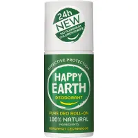 Happy Earth 100% Natuurlijke Deodorant Roller Bergamot Cedarwood 75 ml