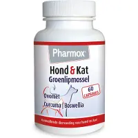 Pharmox Hond en Kat Groenlipmossel 60 tabletten