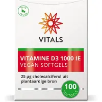 Vitals D3 1000 IE Softgels