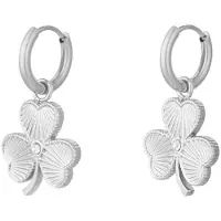 Yehwang four-leaf clover oorbellen