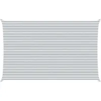 vidaXL Zonneschaduw Lichtgrijs en wit 8 x 5 m 100% Polyester Oxford