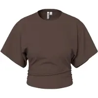 Pieces Shirt bruin