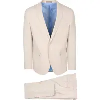 Suitable BASE Suit Ecru | Off-White | Maat 52
