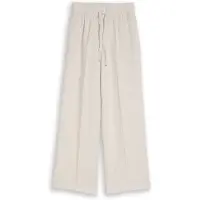 Tom Tailor Broek lichtbeige / wit