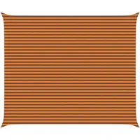 vidaXL Zonneschaduw Oranje en Bruin 6 x 5 m 100% Polyester Oxford