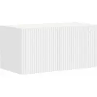 vidaXL TV Wandkast 60 x 31 x 29,5 cm Wit Bewerkt hout