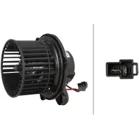 Hella Ventilator voor de binnenruimte, 12V, 162W, 2-polig, , geschikt voor onder andere KIA CEE'D