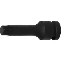 Bgs Kraft-Bit-Einsatz Länge 75 mm Antrieb Innenvierkant 12,5 mm (1/2") Innenvielzahn (für XZN) M14