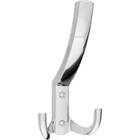 Gamet - Kapstok - Drie Haken - Chroom - Zink-Aluminium