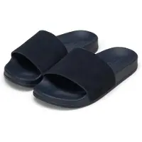 Marc O'Polo Badslippers met labelreliëf