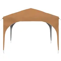 vidaXL Pop-up Feesttent 290 x 290 x 245 cm Beige