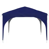 vidaXL Pop-up Feesttent 290 x 290 x 245 cm Blauw