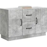 vidaXL Dressoir Betongrijs 89 x 34,5 x 57 cm Bewerkt hout